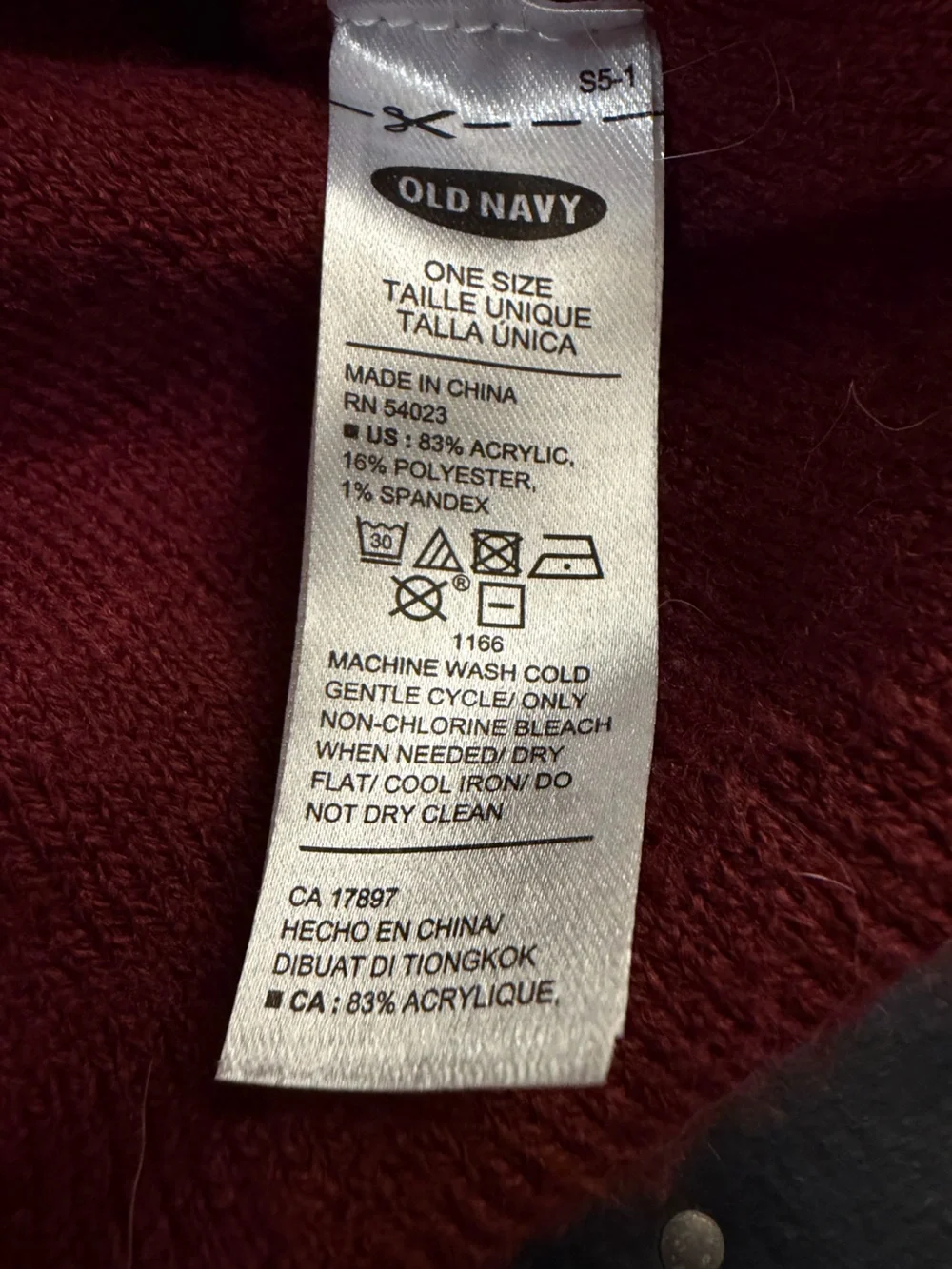 Kids burgundy Knit Sweater